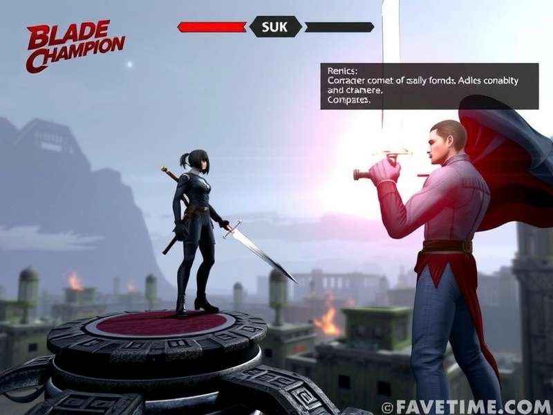Blade Champion Game Screenshot